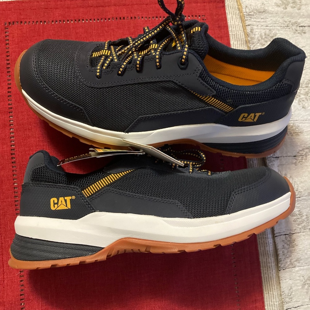 Mens Cat Steel toe boots. NWT - Picture 7 of 7